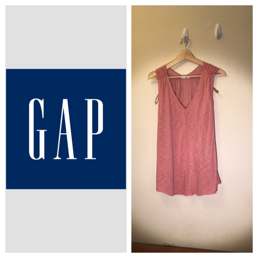 Gap cotton and satiny tank top